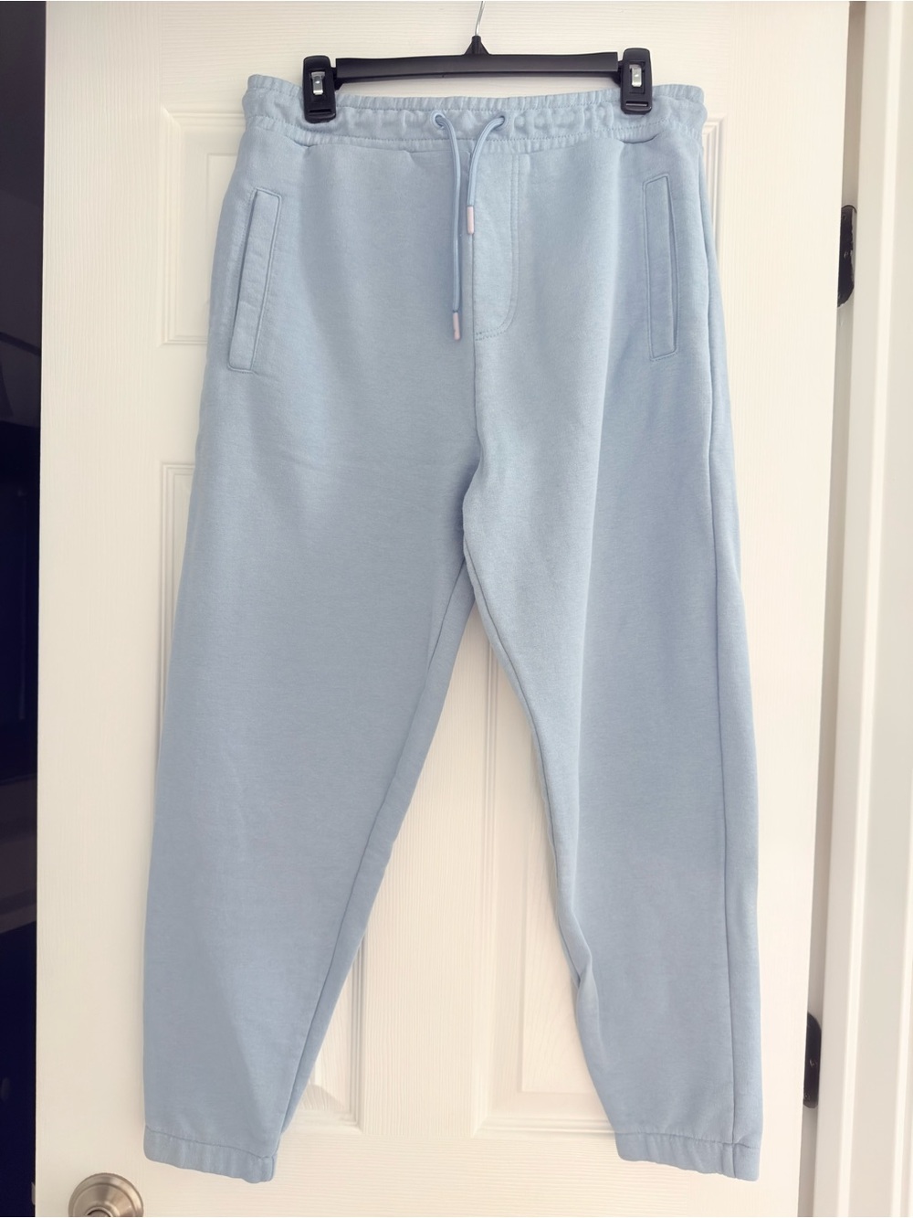 Zara Pale Blue Men's Drawstring Joggers